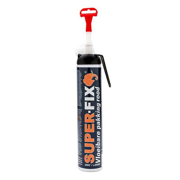 PAKKING VLOEIBAAR 200ML ZWART SUPER-FIX 1610001
