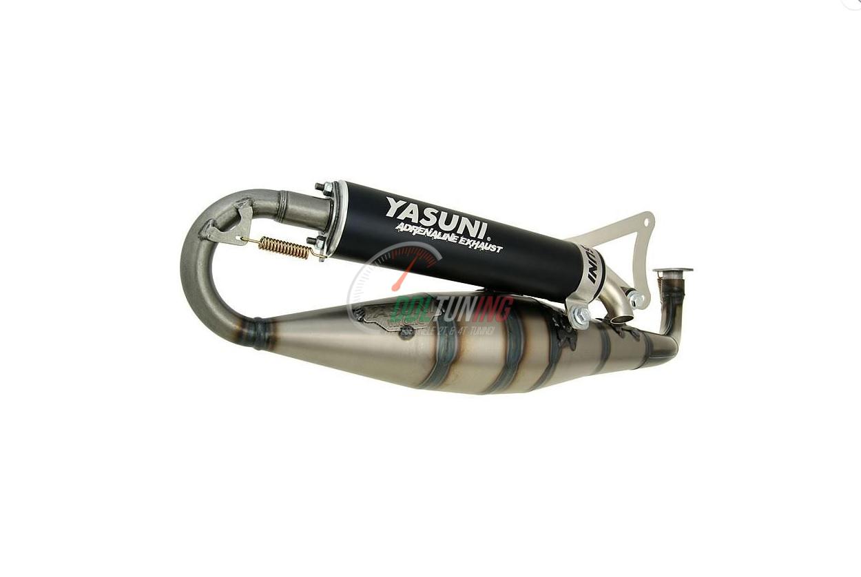 UITLAAT MINARELLI HORIZONTAAL ZWART YASUNI C16 TUB906B