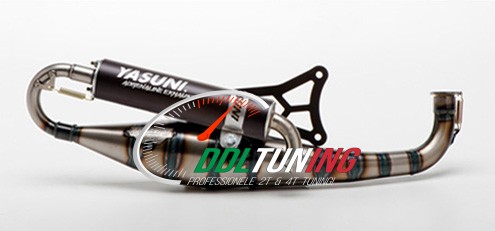 UITLAAT MINARELLI HORIZONTAAL BLANK/ZWART YASUNI CARRERA C21 TUB910B