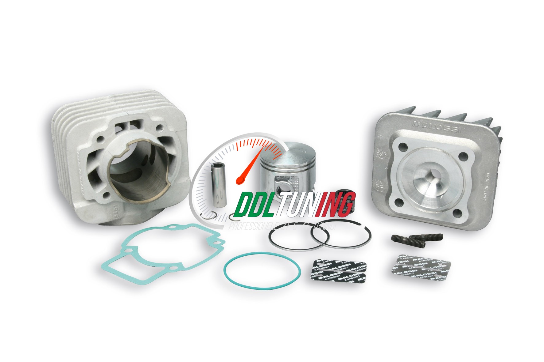 CILINDER + KOP 70CC PIAGGIO 2T AC 47MM MALOSSI MHR REPLICA 318463