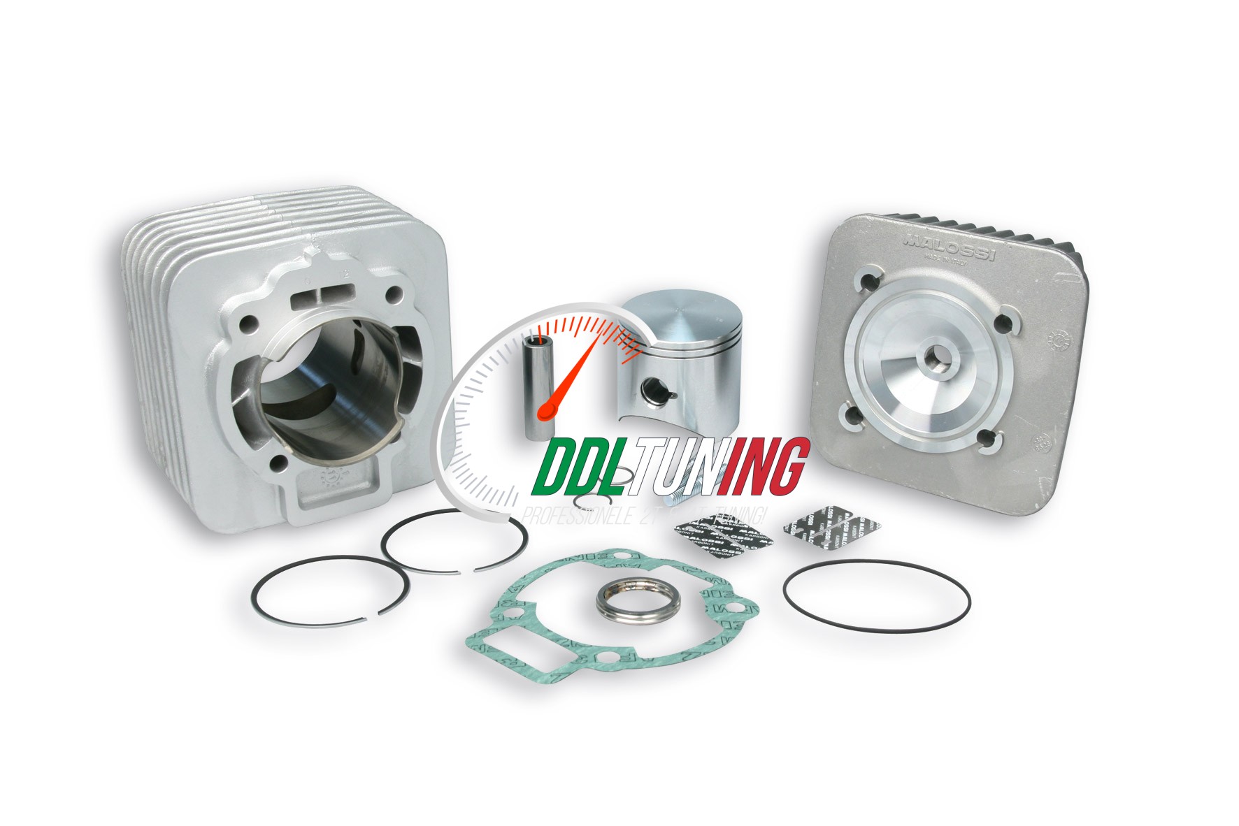 CILINDER + KOP MALOSSI 172CC AC SKIPPER 125CC 65MM 318237