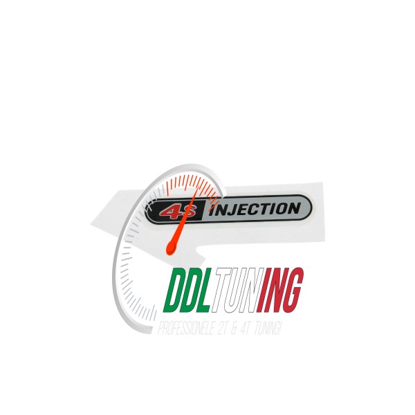 STICKER 4S INJECTION ZIP 4T EURO4 PIAGGIO ORIG 2H002189