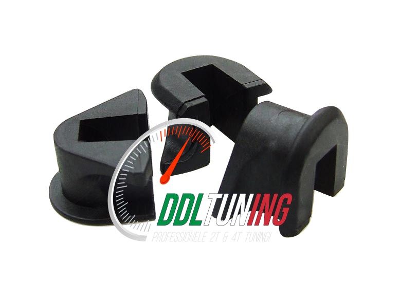 GELEIDERUBBER SET VARIORAMPLAAT PIAGGIO 125/ 250/ 300CC POLINI 242.034