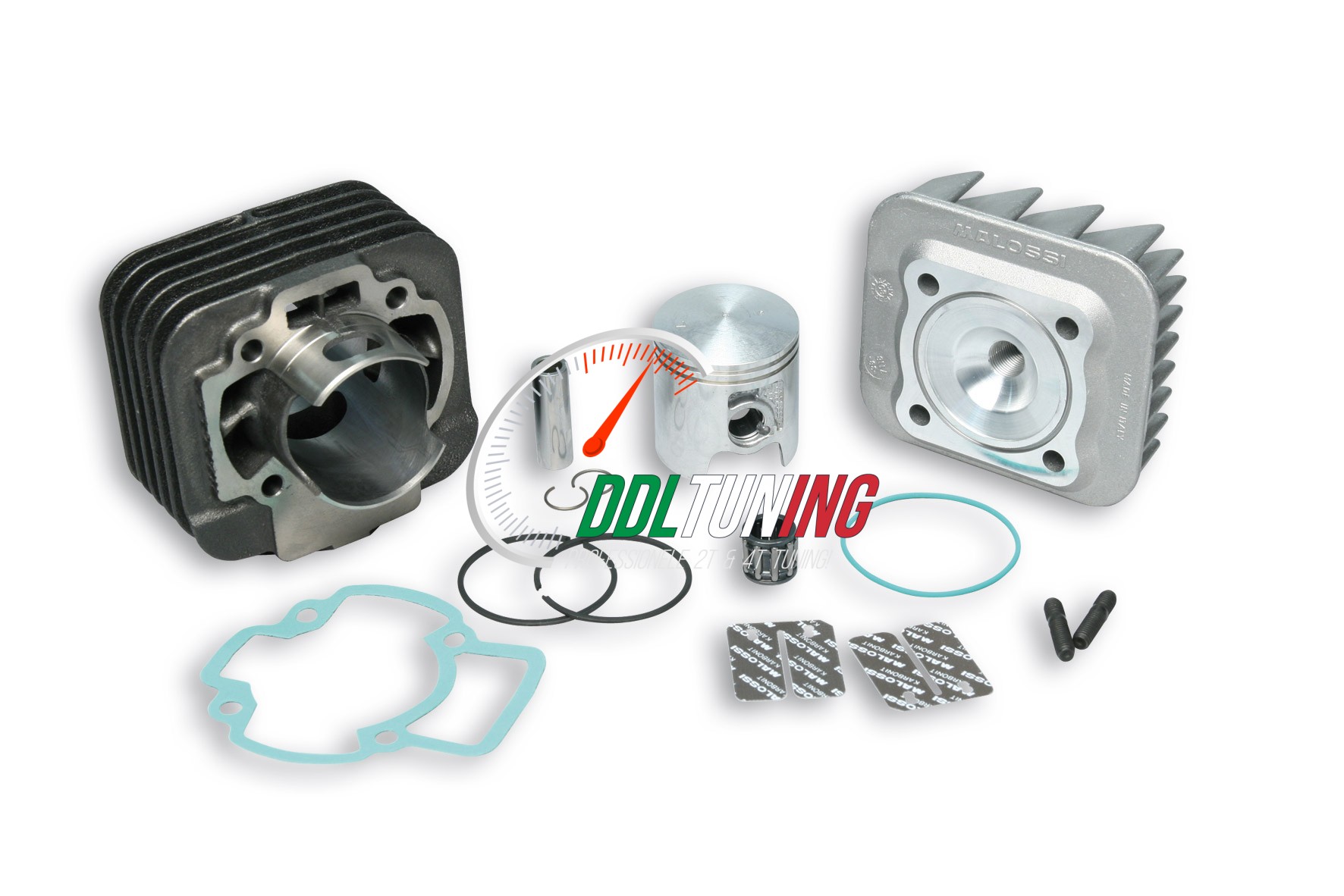 CILINDER + KOP SPORT 70CC PIAGGIO AC 47MM MALOSSI 316926