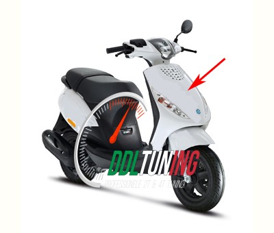 VOORSCHERM ZIP2000 WIT 724 PIAGGIO ORIG 5764130087