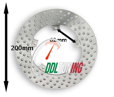 REMSCHIJF LX125/VESPA S/ZIP2000SP 200MM MALOSSI 629078