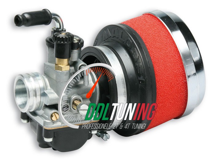 CARBURATEURSET + LUCHTFILTER MINARELLI HOR 19MM MALOSSI MHR TEAM 1611021.T