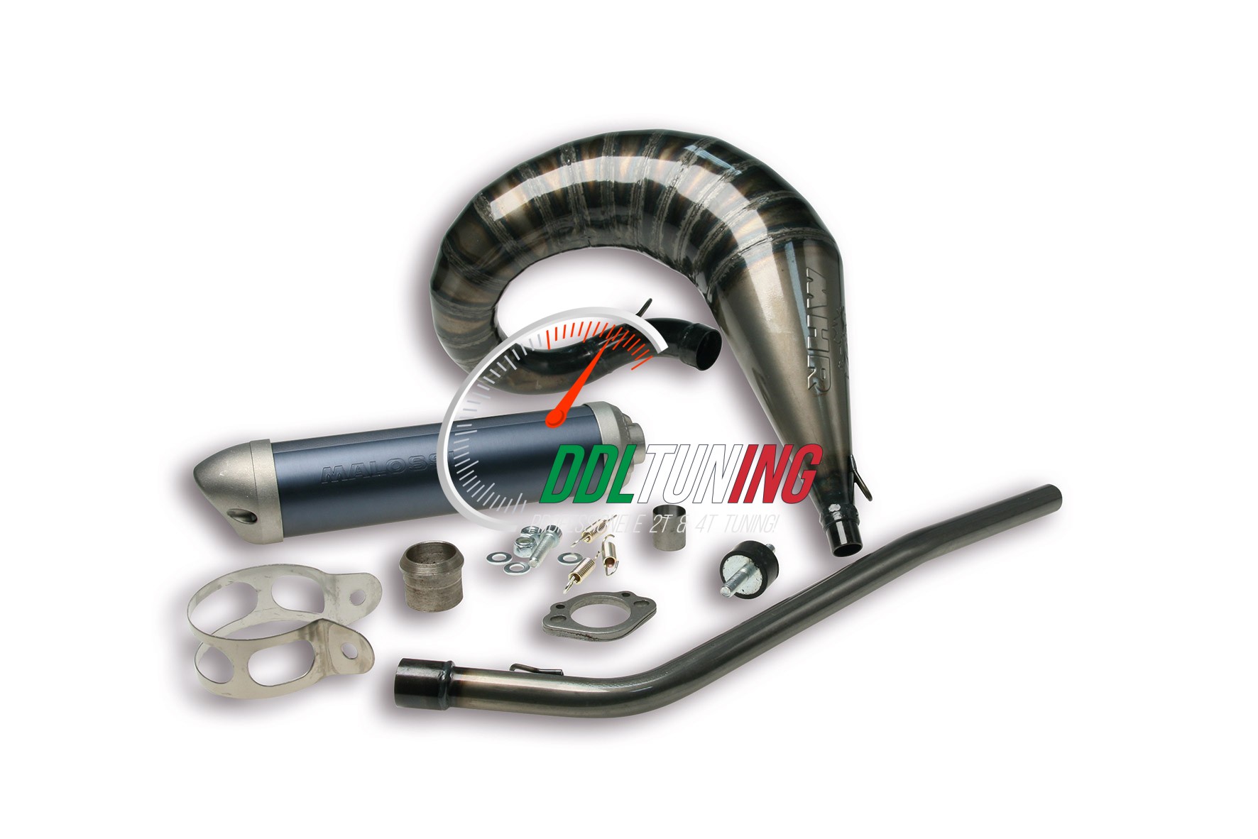 UITLAAT DERBI SENDA 2006 70-80CC MALOSSI MHR 3211982