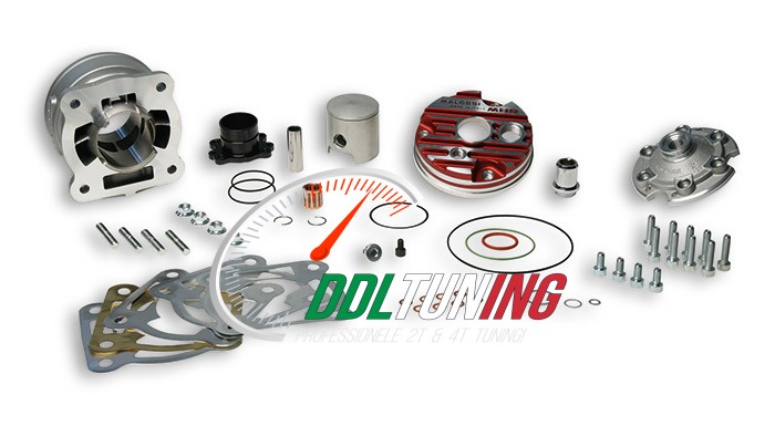 CILINDER + KOP TESTA ROSSA 70CC FL LC 47.6MM MALOSSI MHR TEAM 2 3115901