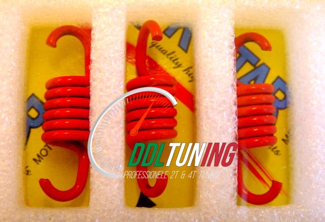 KOPP.TREKVEER SET KYMCO/ PEUGEOT/ PIAGGIO +2000RPM ROOD DMP 3-DELIG