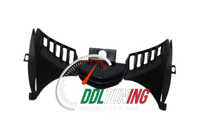 ROOSTER VOORSCHERM PIAGGIO ZIP SP2000 ZWART BOVEN ORIG 575805