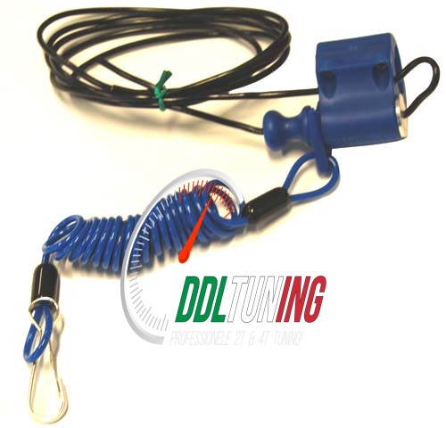 DODEMANSKNOP (KLEM OP STUUR) UNIV BLAUW DMP