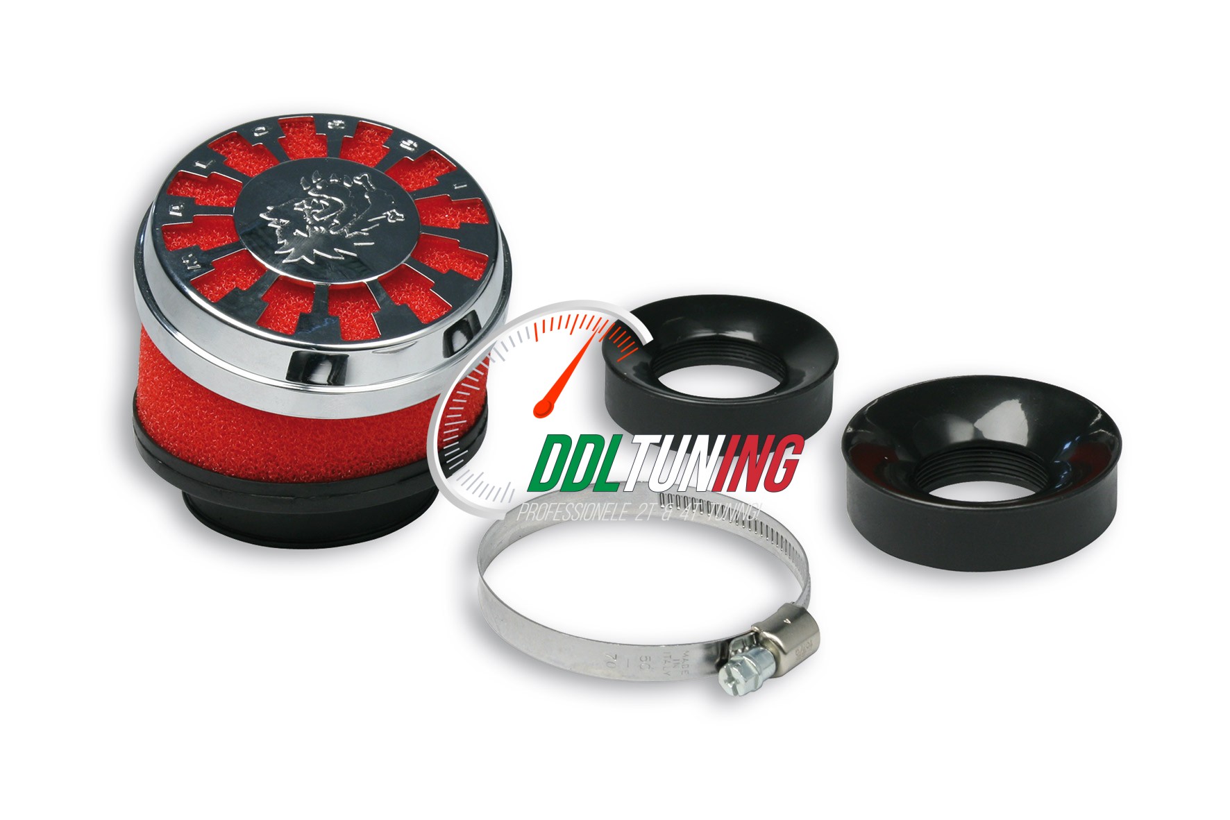 POWERFILTER E13 42-58MM ROOD MALOSSI MHR 0411505