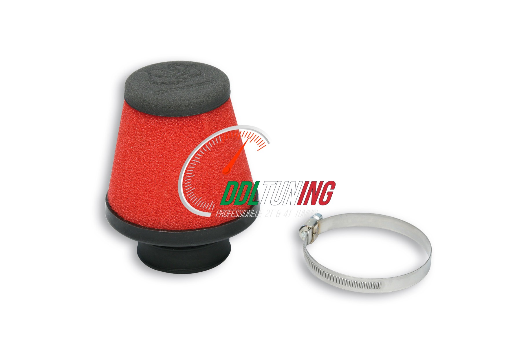 POWERFILTER RED FILTER E17 CONISCH 32/ 38MM MALOSSI 0413537