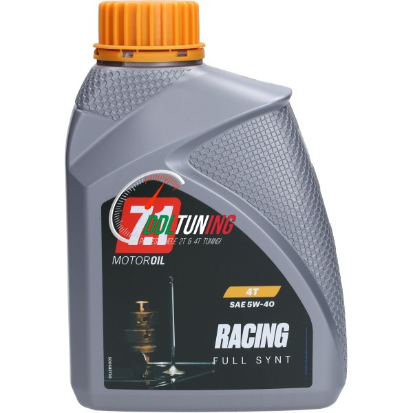 SMEERMIDDEL OLIE 5W40 SYNTH. 4T RACING 1L FLES MALOSSI 7615800