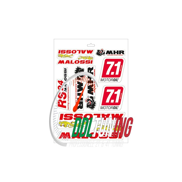 STICKERSET RST UNIV MALOSSI 339780.16 10-DELIG