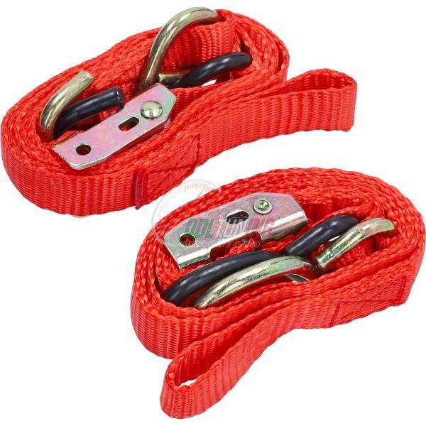 SPANBANDENSET ROOD 2 DELIG