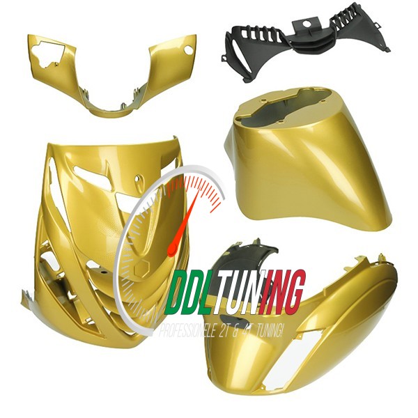 PLAATWERKSET MODEL SP (PORSCH GOLD) ZIP2000 GOUD DMP 5-DELIG