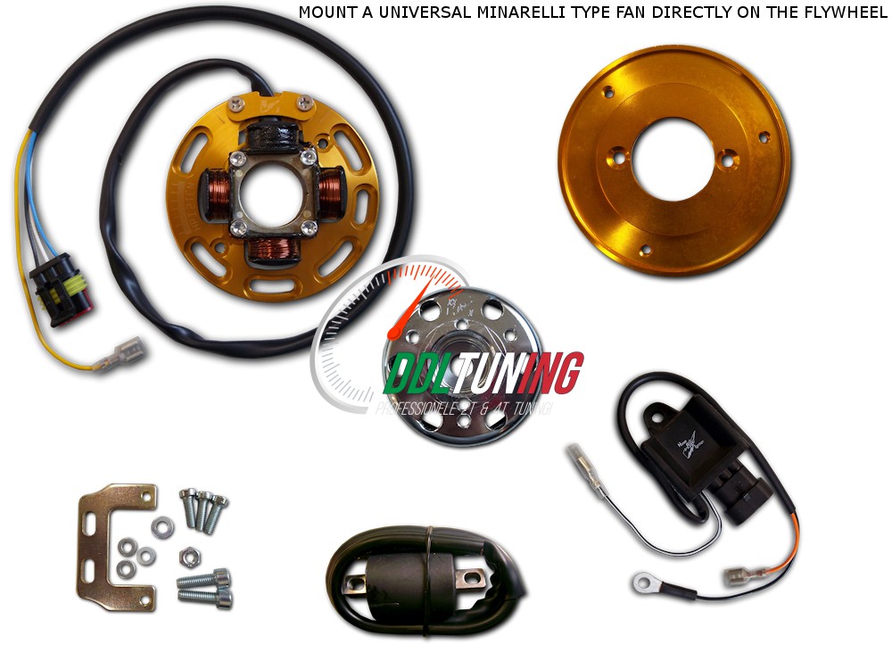 HPI 2TEN ONTSTEKING INCL. LICHTSPOEL PIAGGIO 50CC