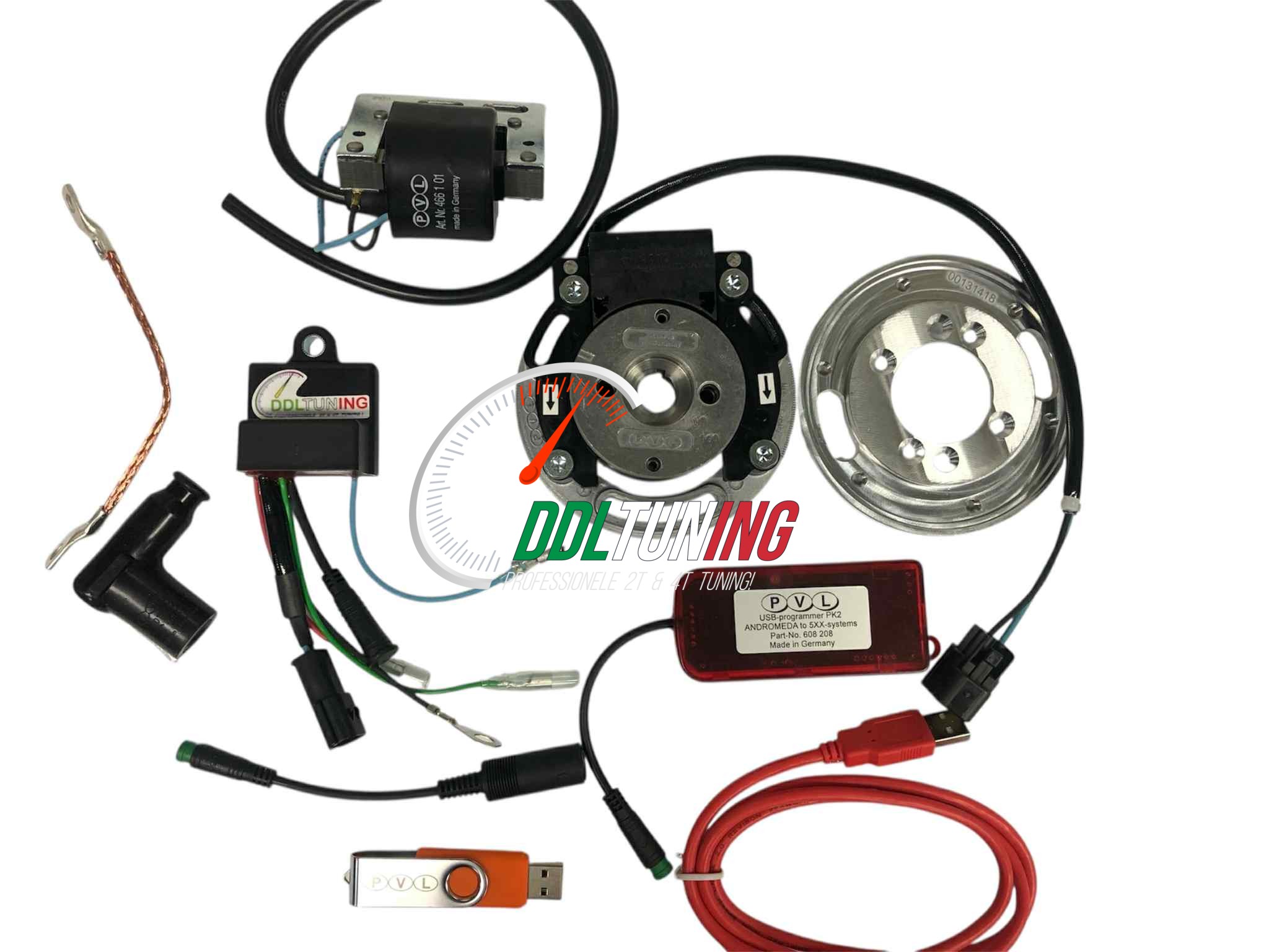 ONTSTEKING DDL TUNING PVL PROGRAMMEERBAAR PIAGGIO