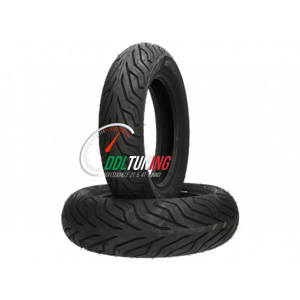 BUITENBAND SET 100/80X10 + 120/70x10 MICHELIN CITY GRIP TL