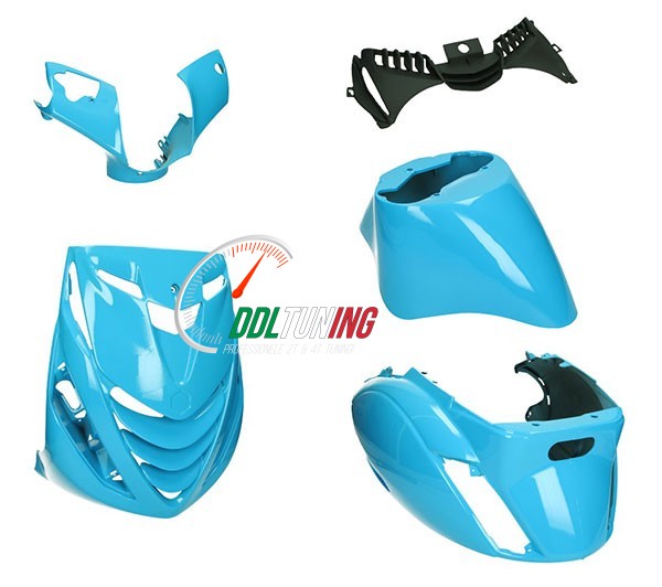 PLAATWERKSET MODEL SP (PORSCHE GT-3 BLUE) ZIP2000 BLAUW DMP 5-DELIG