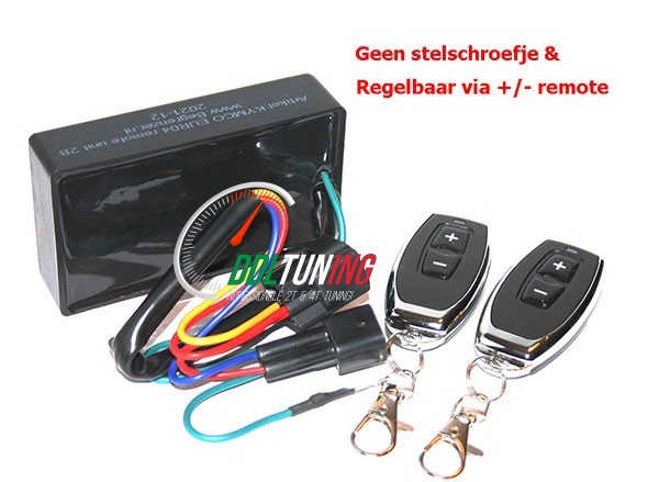 TOERENBGRENZER + AFSTANDSBEDIENING EURO-5 SYM FIDDLE/ JET14/ MIO50I