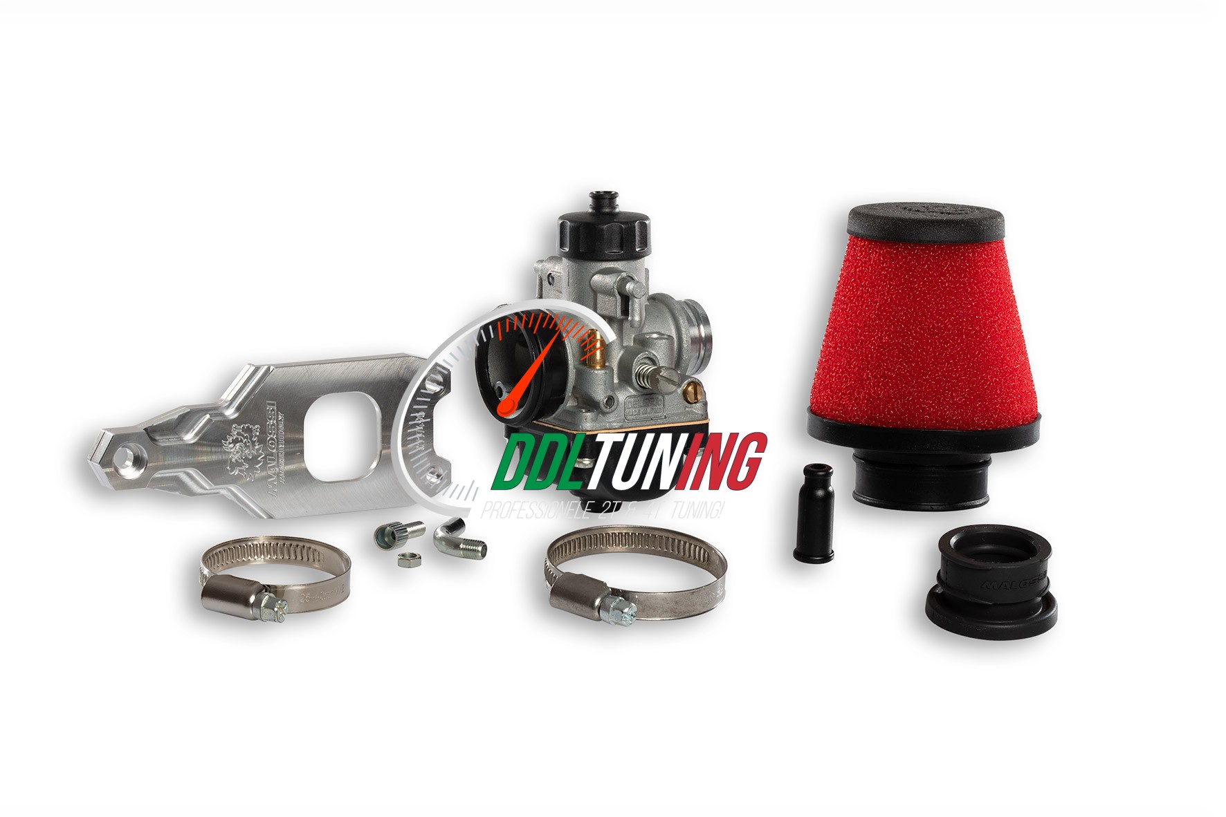 CARBURATEUR SET MP-ONE CARTER DELLORTO PHBG 21MM MALOSSI 1618194