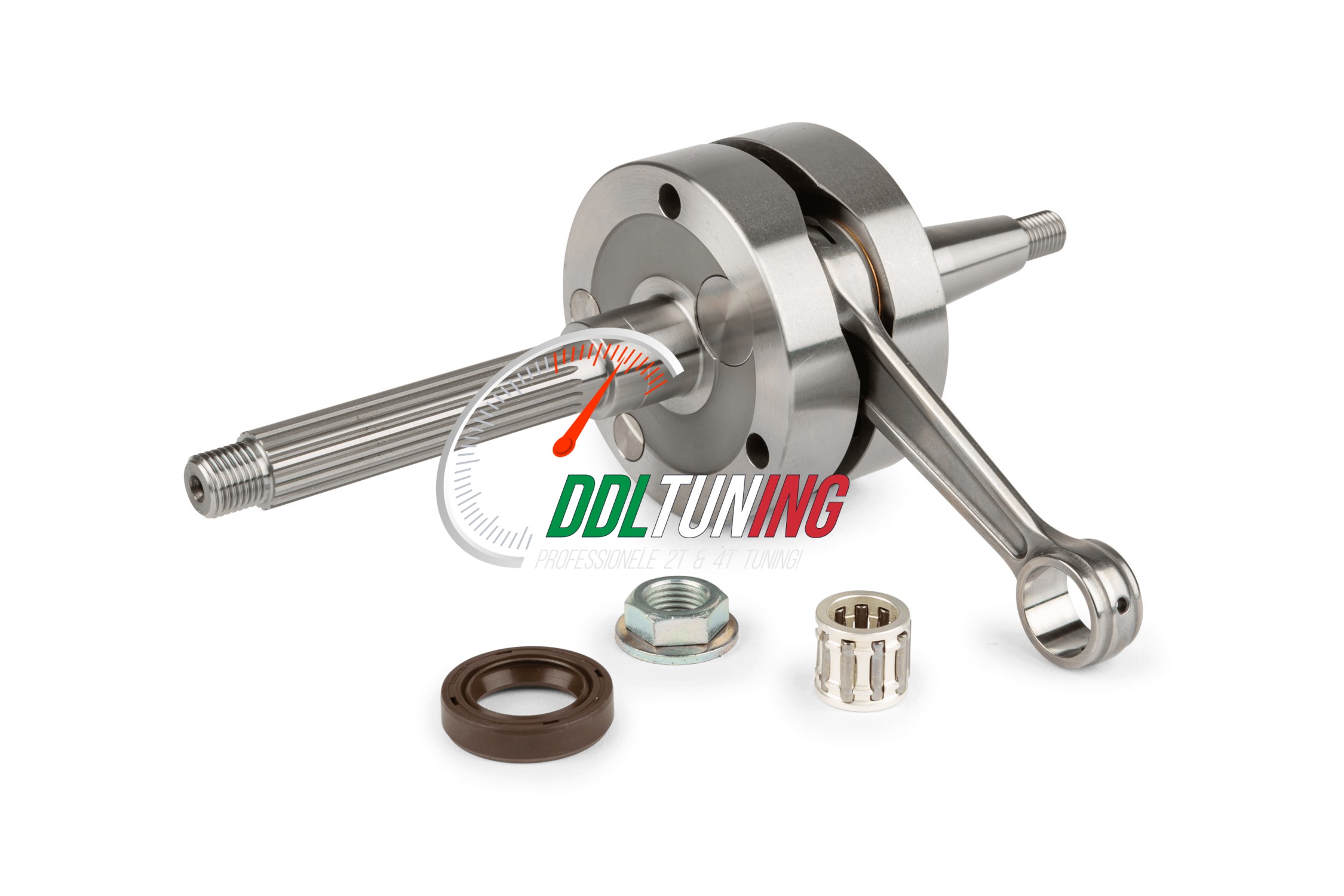 KRUKAS 2FAST PIAGGIO 2T 39.3MM DRIJFSTANG 85MM