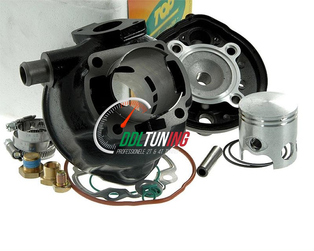 CILINDER + KOP MINARELLI HORI LC 48MM TOP PERFORMANCES BLACK TROPHY