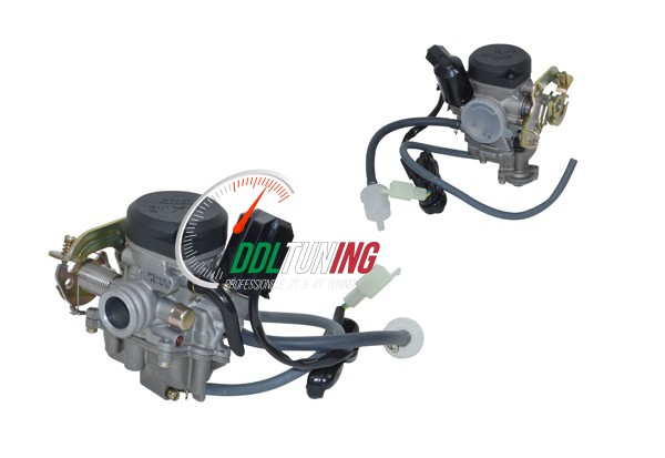 CARBURATEUR MODEL KEIHIN 24MM PIAGGIO 4T-2V/ CHINA 4T (VANAF 80CC)
