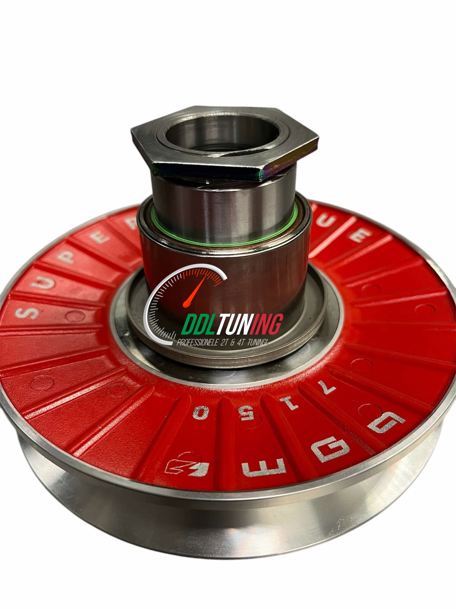 KOPP. POELIE SET GILERA RUNNER 125-180CC ENKEL GELAGERD DDL TUNING