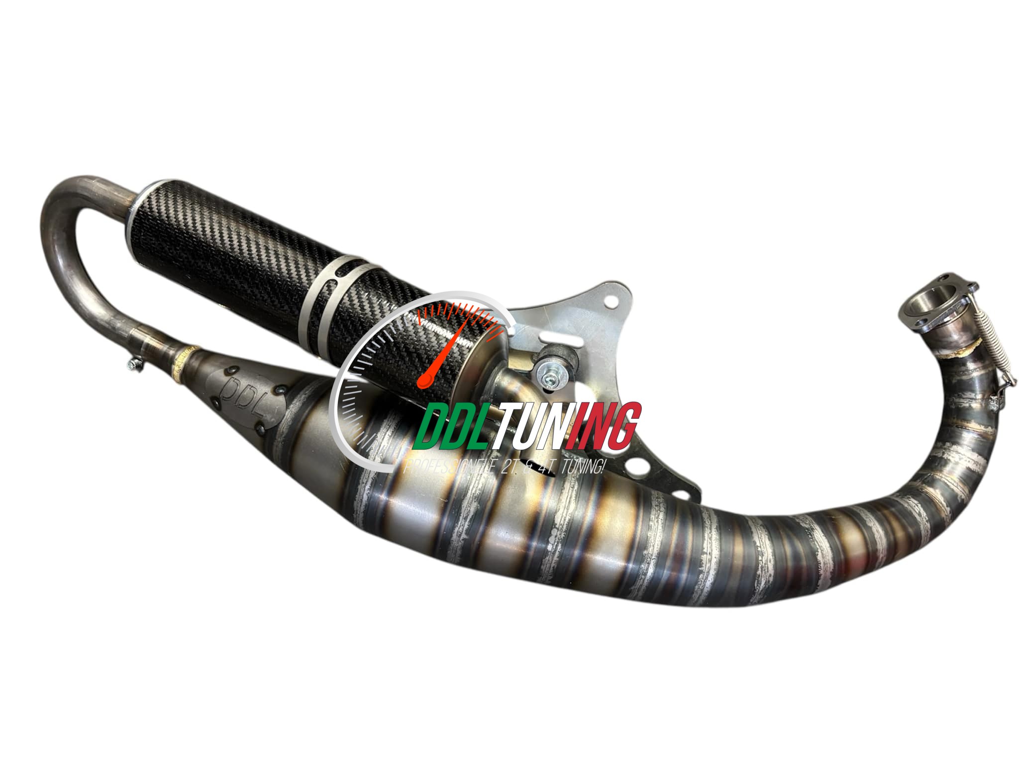 UITLAAT DDL TUNING 180CC V1.0 PIAGGIO (52MM KRUKAS SLAG) CARBON