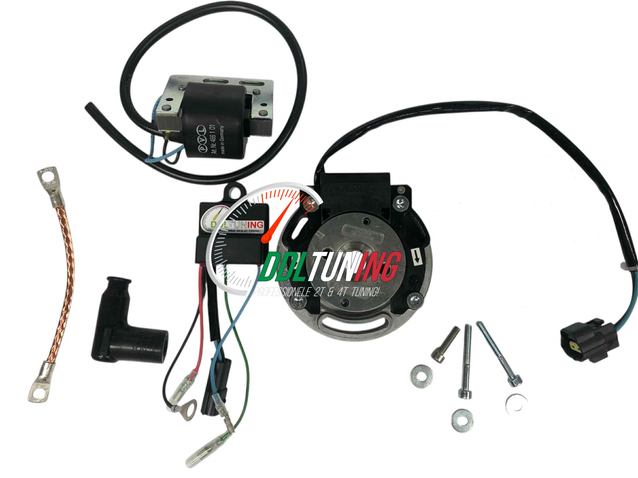 ONTSTEKING DDL TUNING PVL DIGITAL MINARELLI AM6/ DERBI SENDA 2006