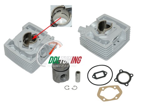 CILINDER ZUNDAPP KS80 LC MEMBRAAN 100CC