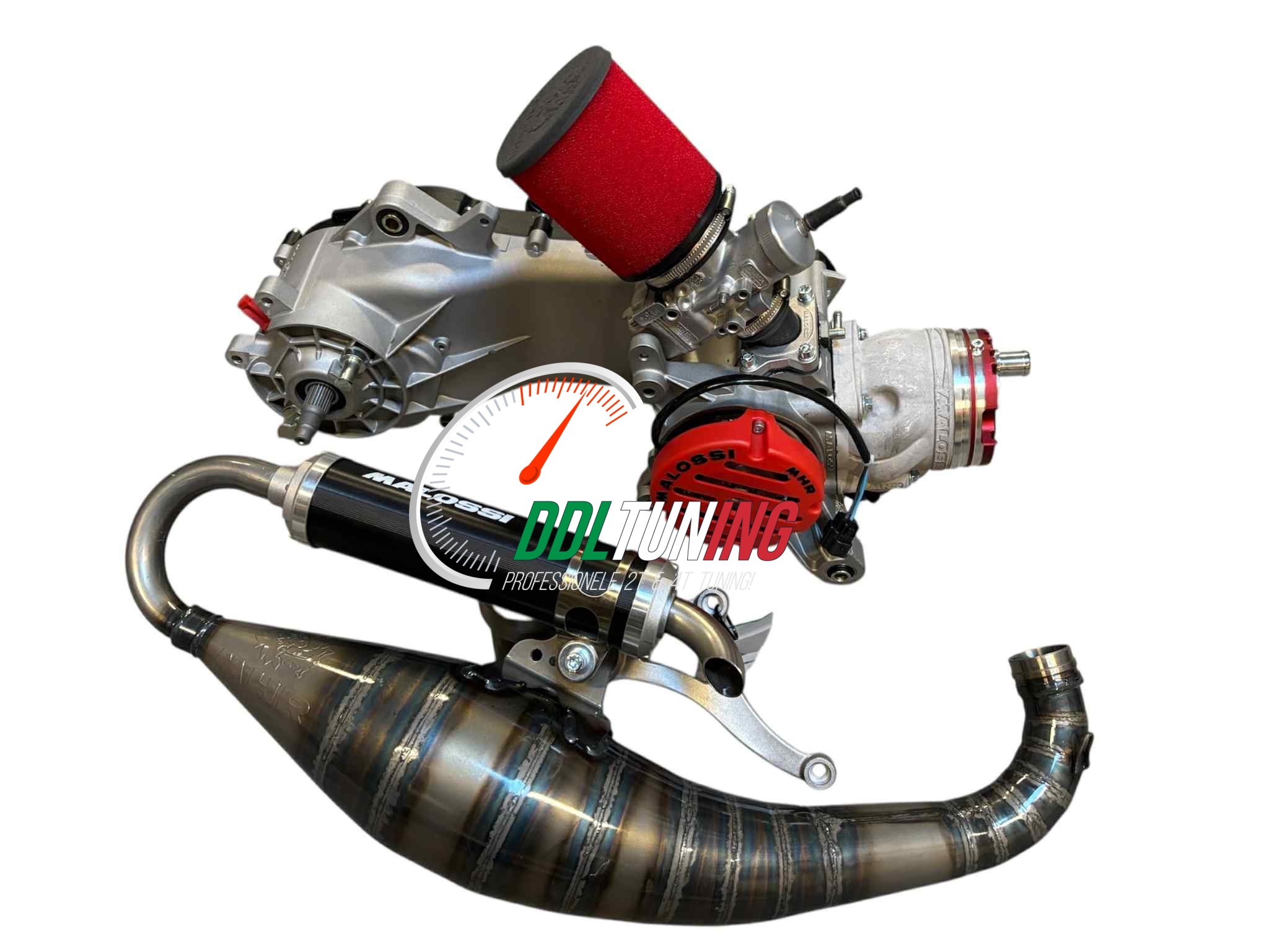 MOTORBLOK MALOSSI RC-ONE 100CC COMPLEET PIAGGIO LANG LC