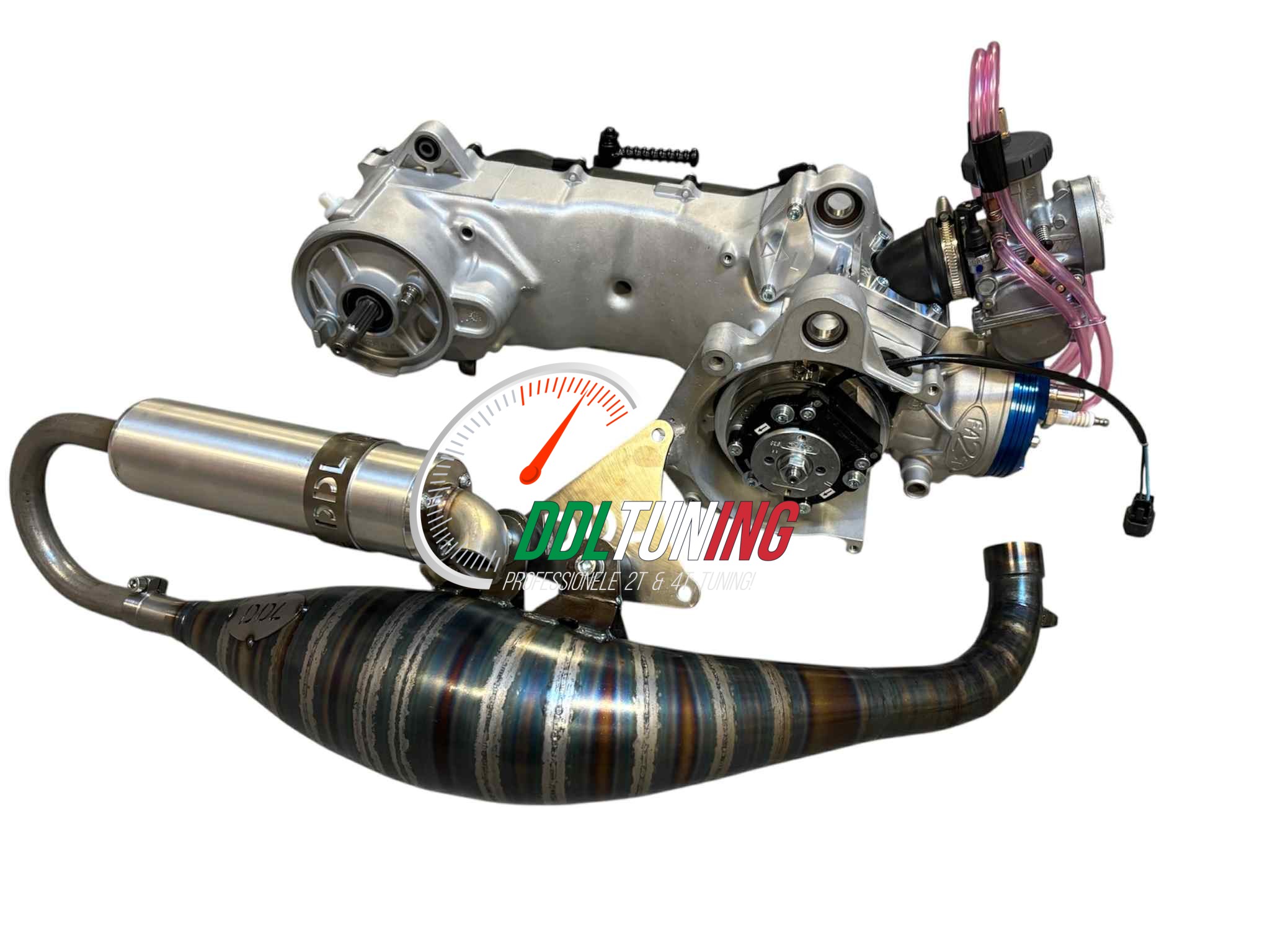 MOTORBLOK 2FAST 70CC COMPLEET MINARELLI HORIZONTAAL LC SD