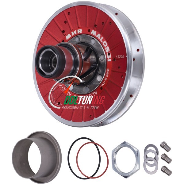 KOPP.POELIE SET PIAGGIO ZIP SP2000/ ZIP 4T/ RUNNER 50 FURIA ROSSA MALOSSI 6114582