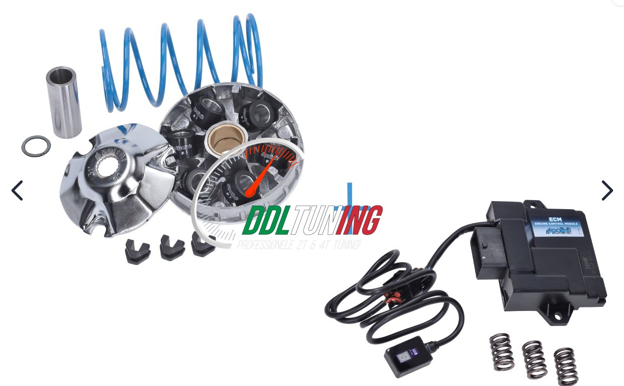 TUNINGKIT POLINI VARIATEUR +  POLINI ECU VESPA / PIAGGIO 4TAKT 3V I-GET EURO 5
