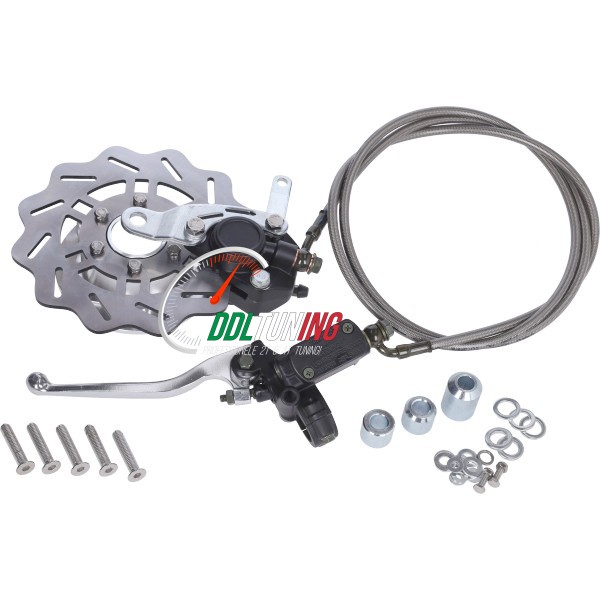 REMSCHIJF SET 185MM COMPLEET 13 DELIG ACHTER PUCH MAXI