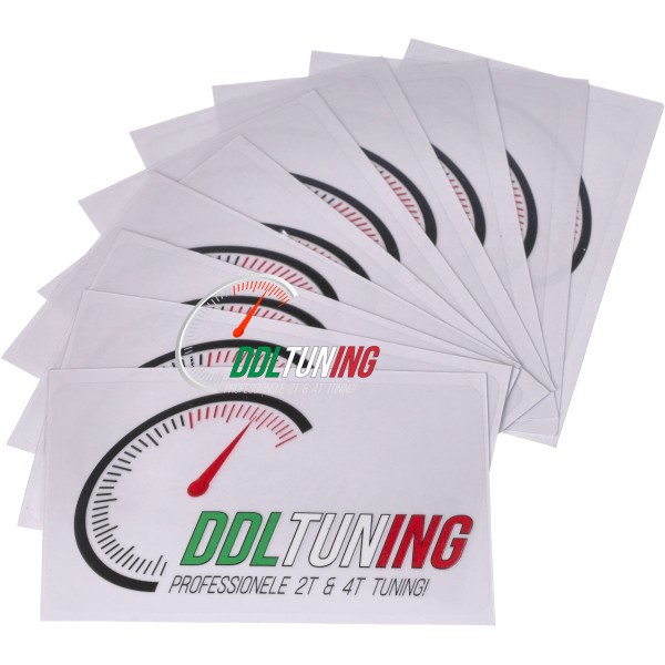 STICKER DDL TUNING 100X60MM