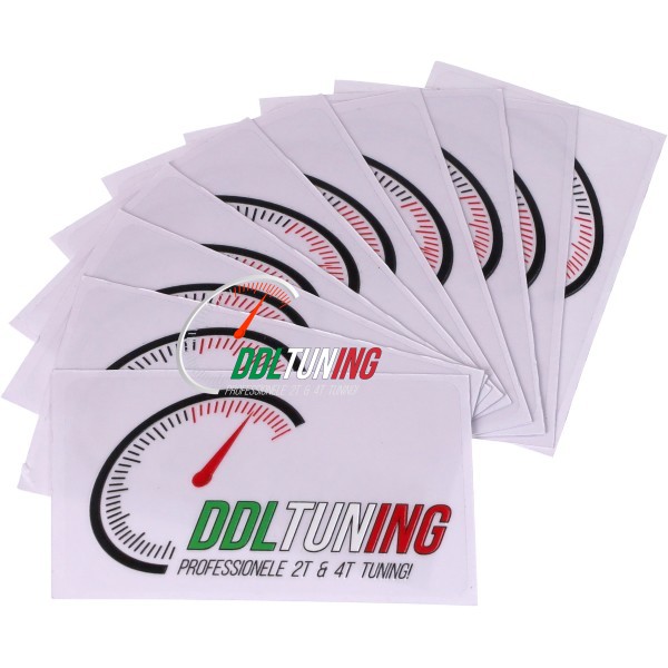 STICKER DDL TUNING 80X40MM