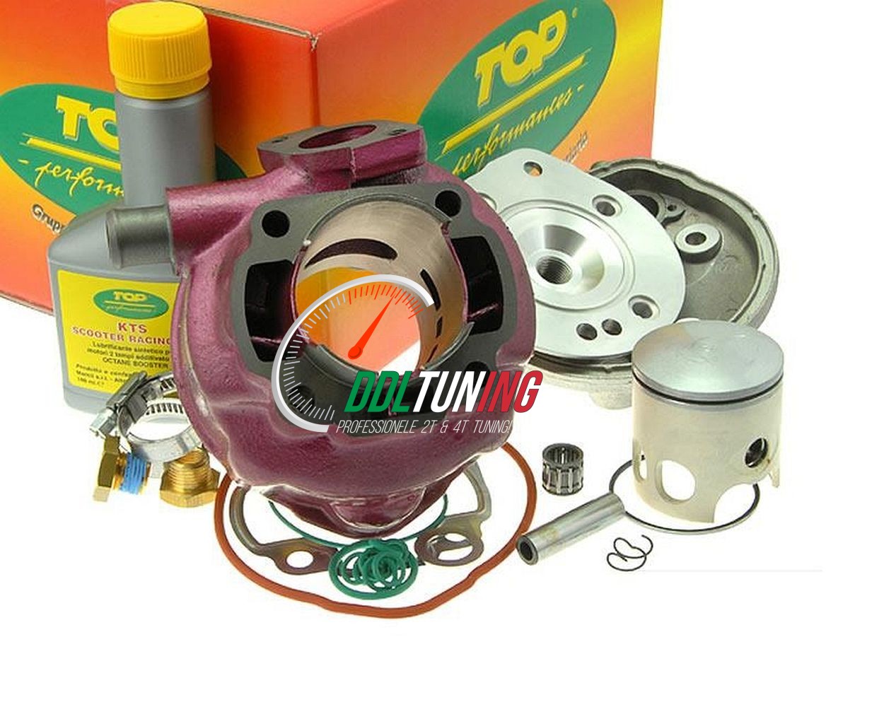 CILINDER + KOP MINARELLI HORI LC 48MM TOP PERFORMANCES DUE PLUS MODULAR