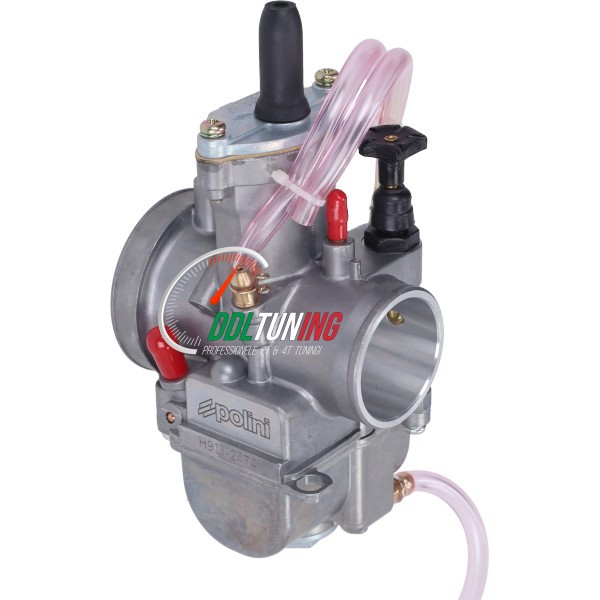 CARBURATEUR + HANDCHOKE PWK 34MM POLINI 201.0171
