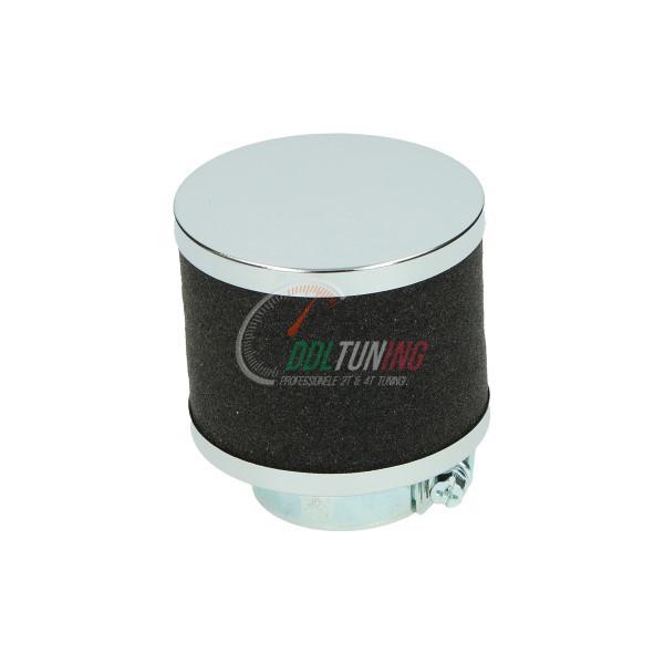 POWERFILTER RECHT 30-35MM ZWART/CHROOM DMP