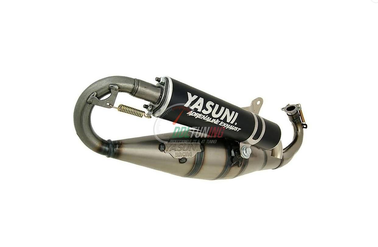 UITLAAT PIAGGIO 2T ZWART YASUNI C16 TUB423B