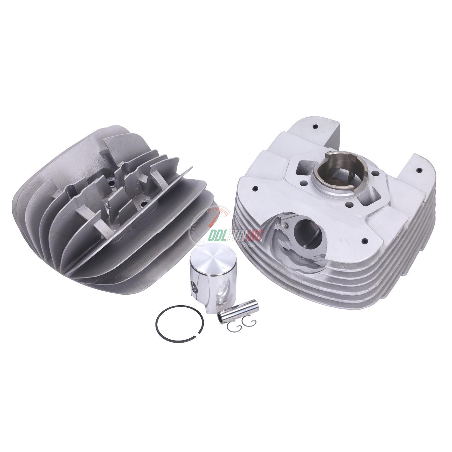 CILINDER + KOP ZUNDAPP 125CC AC COMPLEET (GOEDE KWALITEIT NIKASIL)